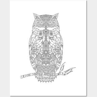 Owl Posters and Art